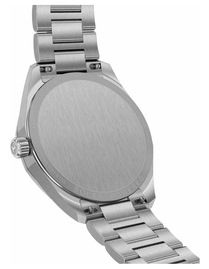 PRC 100 Solar Quartz 39mm T1514221104100 Watch in Blue image 3