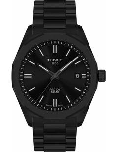 PRC 100 Solar Quartz 39mm T1514223305100 Watch in Black
