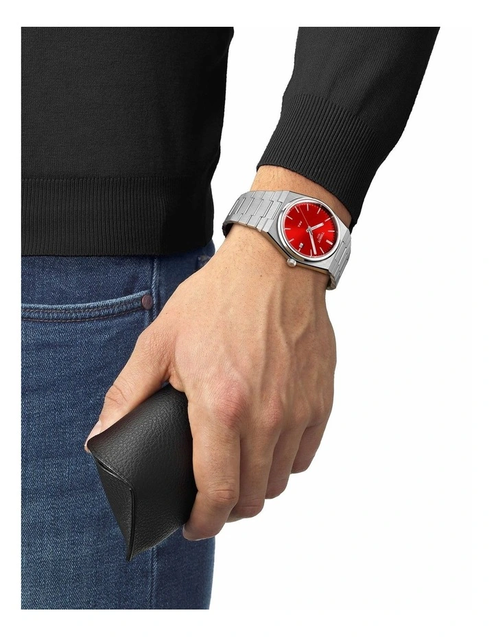 PRX Swiss Watch T1374101142100 in Red image 2