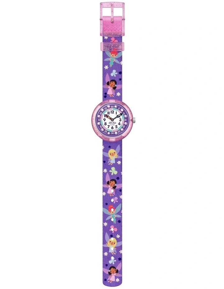 Fairy Cool Flik Flak Watch in Purple image 2