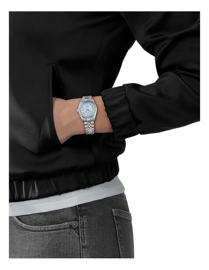 Ballade Automatic 30mm Watch in Ice Blue T1562081135300 image 2