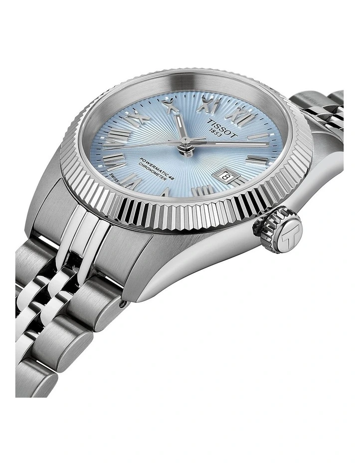 Ballade Automatic 30mm Watch in Ice Blue T1562081135300 image 3