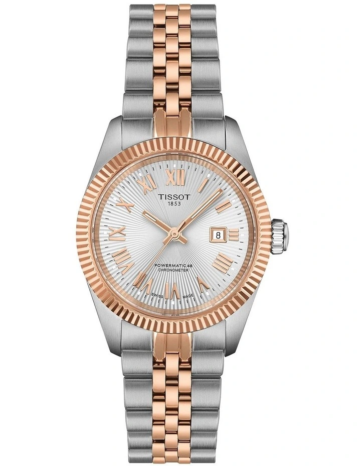 Ballade Automatic 30mm Watch in Rose Gold PVD T1562082203300 image 1