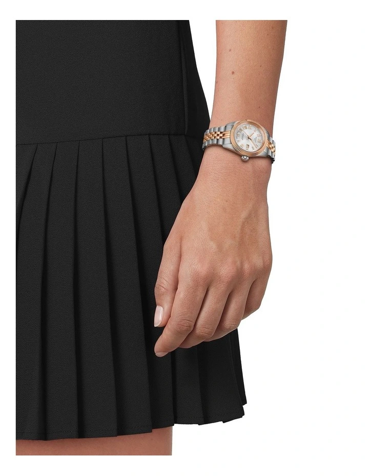 Ballade Automatic 30mm Watch in Rose Gold PVD T1562082203300 image 2