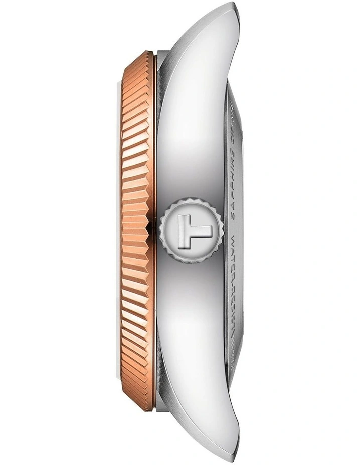Ballade Automatic 30mm Watch in Rose Gold PVD T1562082203300 image 4