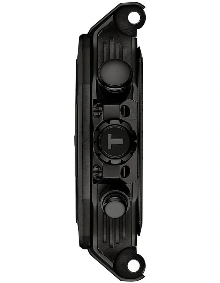 T-Race Chronogprah 38mm T1418173705100 Watch in Black image 4