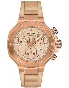 T-Race Chronogprah 38mm T1418173750100 Watch in Carnation Gold