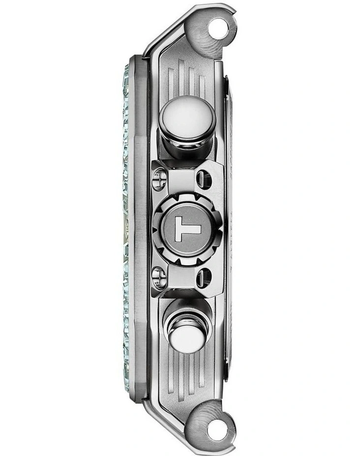 T-Race Chronogprah 38mm T1418179711100 Watch in White image 6