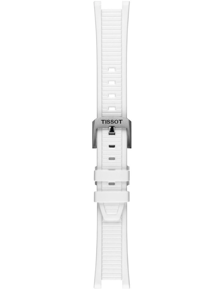T-Race Chronogprah 38mm T1418179711100 Watch in White image 7