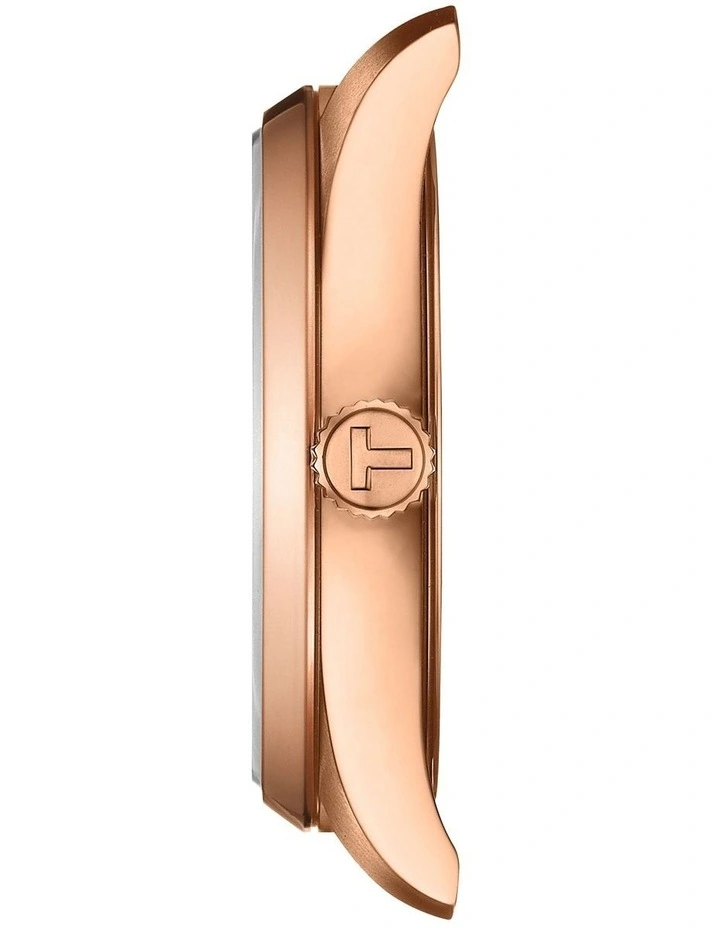 PR 100 34mm T1502103329100 Watch in Pearl/Rose Gold image 4