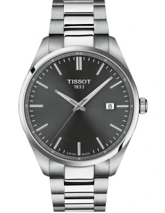 PR 100 40mm T1504101108100 Watch in Grey