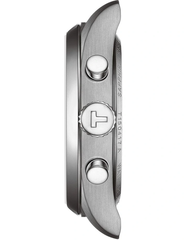 PR 100 Chronograph T1504171101100 Watch 40mm in White image 4