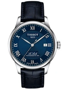 Le Locle Powermatic 80 T0064071604300 Automatic Watch in Blue