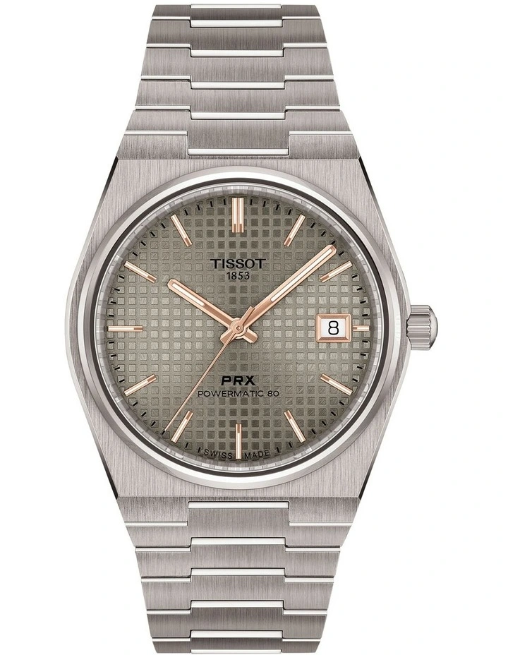 PRX Titanium 38mm T1378074406100 Watch in Anthracite image 1