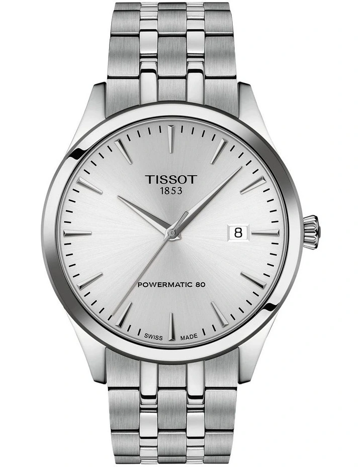 Classic Dream Powermatic 80 40mm T1584071103100 Watch in Silver image 1