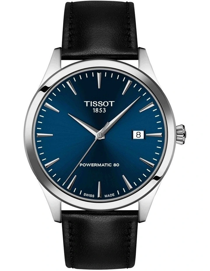 Classic Dream Powermatic 80 40mm T1584071604100 Watch in Blue/Black image 1