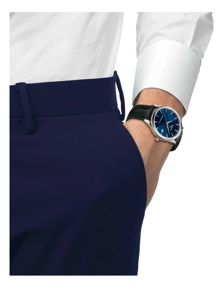 Classic Dream Powermatic 80 40mm T1584071604100 Watch in Blue/Black image 2