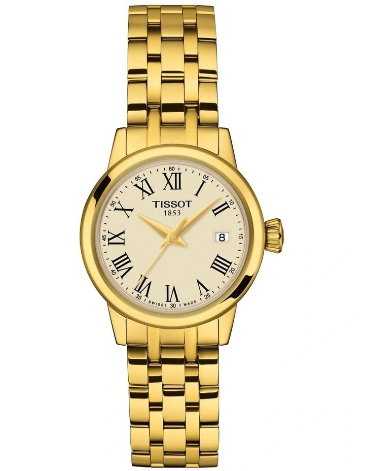 Classic Dream Lady T1292103326300 Watch in Yellow Gold PVD image 1