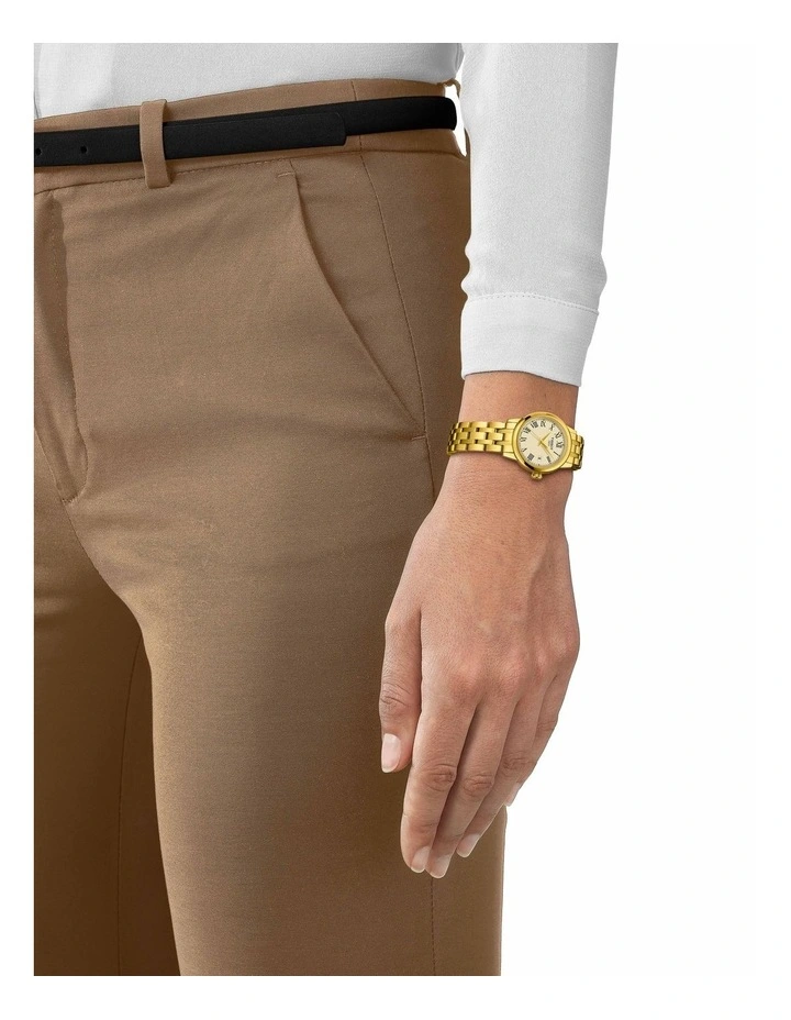 Classic Dream Lady T1292103326300 Watch in Yellow Gold PVD image 2