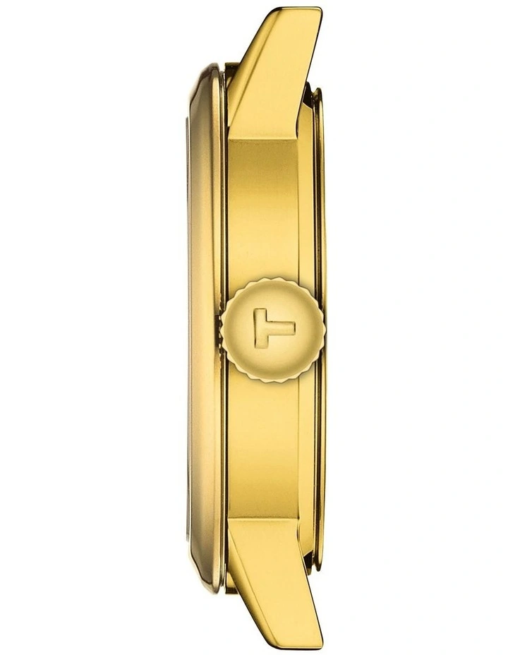 Classic Dream Lady T1292103326300 Watch in Yellow Gold PVD image 3