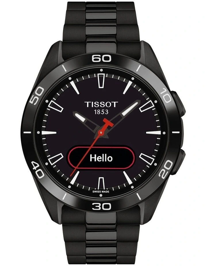 T-Touch Connect Sport Watch T1534204405101 in Titanium Black image 3