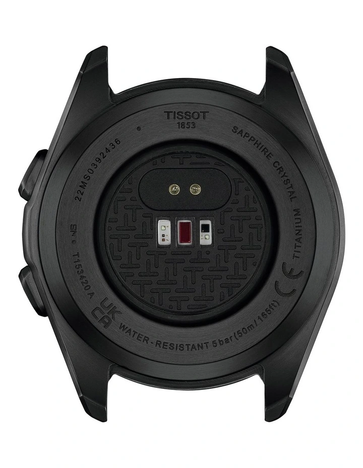 T-Touch Connect Sport Watch T1534204405101 in Titanium Black image 6