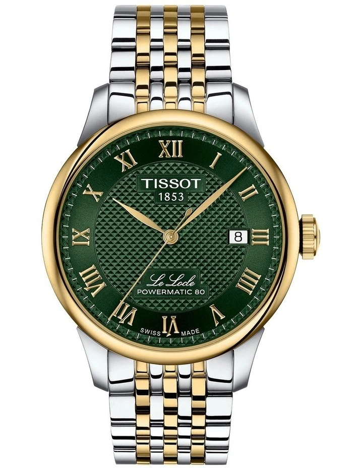 Le Locle Powermatic 80 Automatic Watch T0064072209300 in Multi image 1