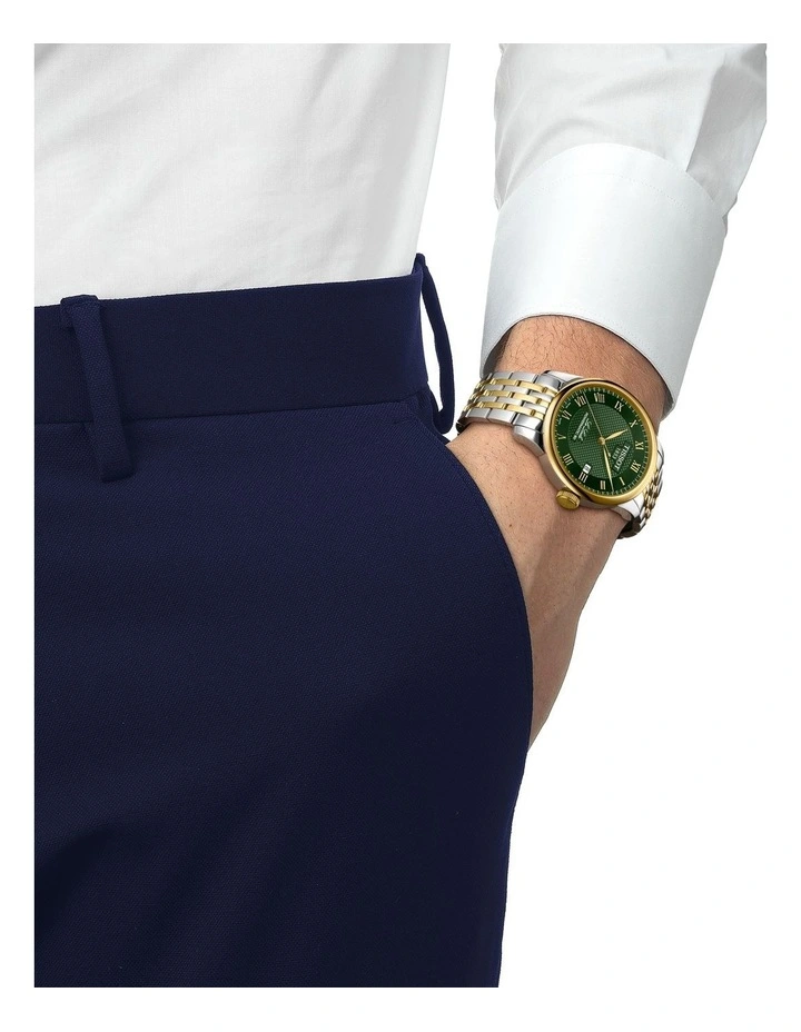 Le Locle Powermatic 80 Automatic Watch T0064072209300 in Multi image 2