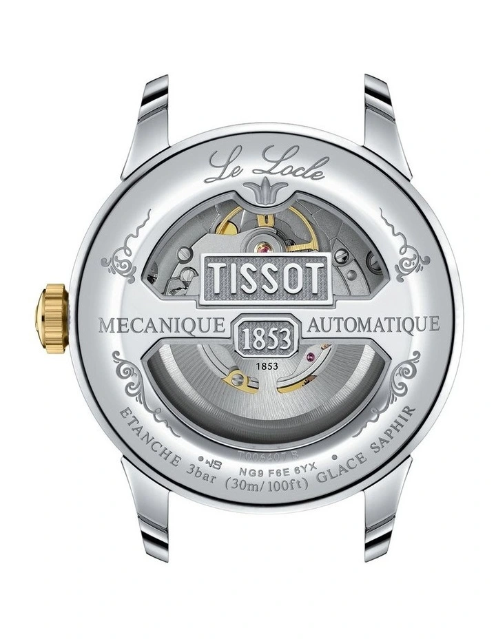 Le Locle Powermatic 80 Automatic Watch T0064072209300 in Multi image 4