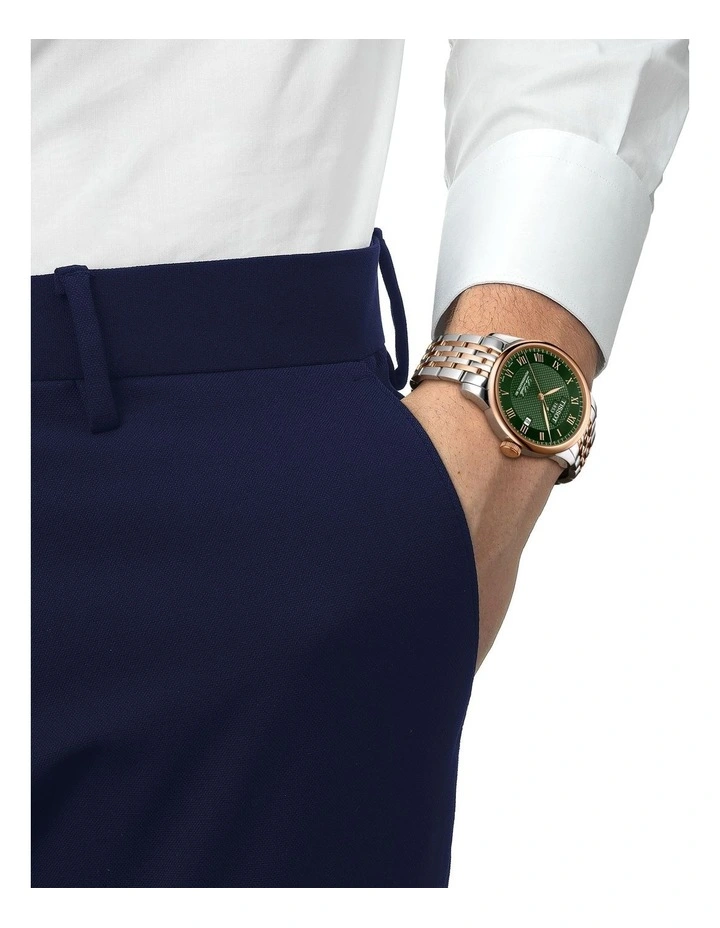 Le Locle Powermatic 80 Automatic Watch T0064072209301 in Multi image 2