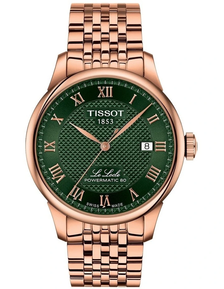 Le Locle Powermatic 80 Automatic Watch T0064073309300 in Multi image 1