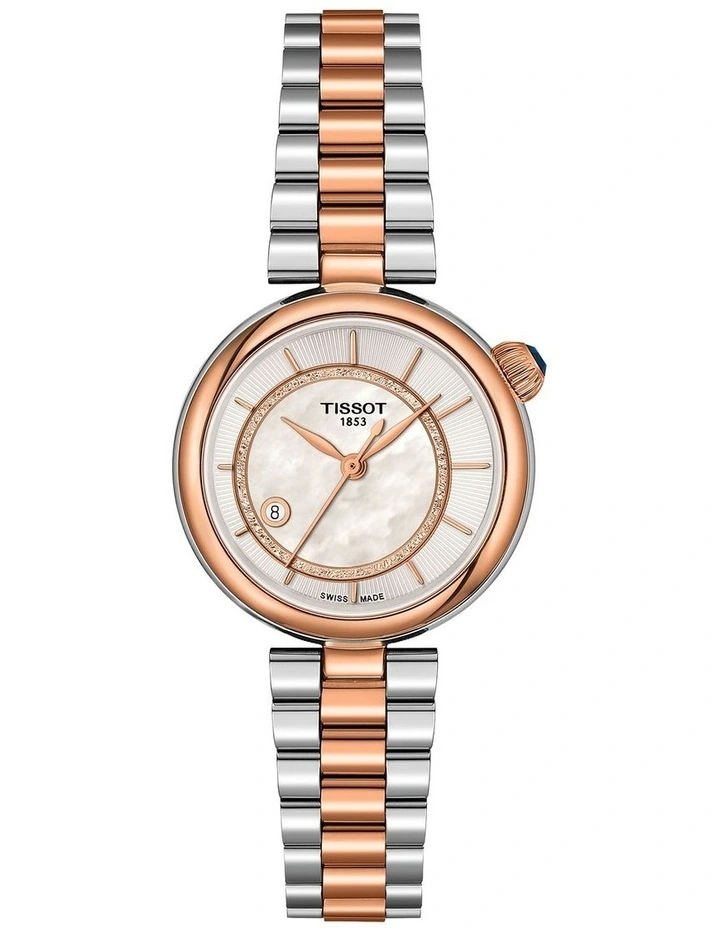 Desir Automatic Watch T1522072211100 in Rose Gold Bi-colour image 1