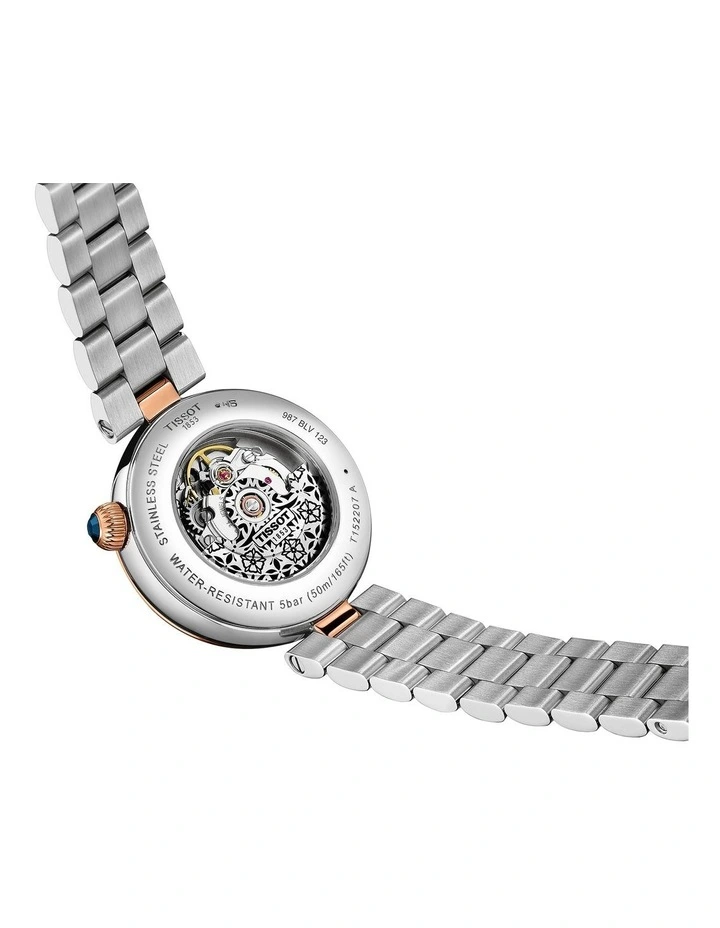Desir Automatic Watch T1522072211100 in Rose Gold Bi-colour image 4