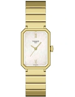 SRV Watch T1601102111300 in Mother of Pearl/Yellow Gold PVD