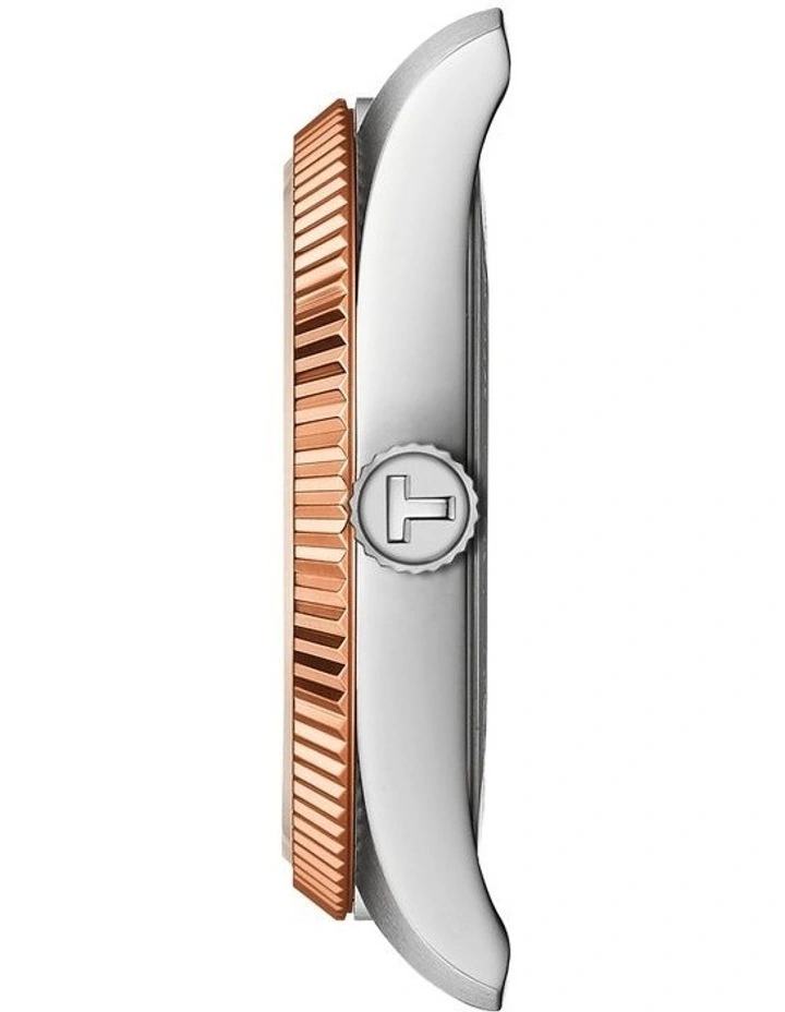 Ballade 34mm T1562101104100 Watch in Silver/Rose Gold PVD Bi-colour image 4