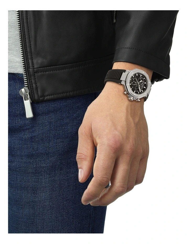 T-Race Chronogprah 38mm Watch T1418171705100 in Black image 2