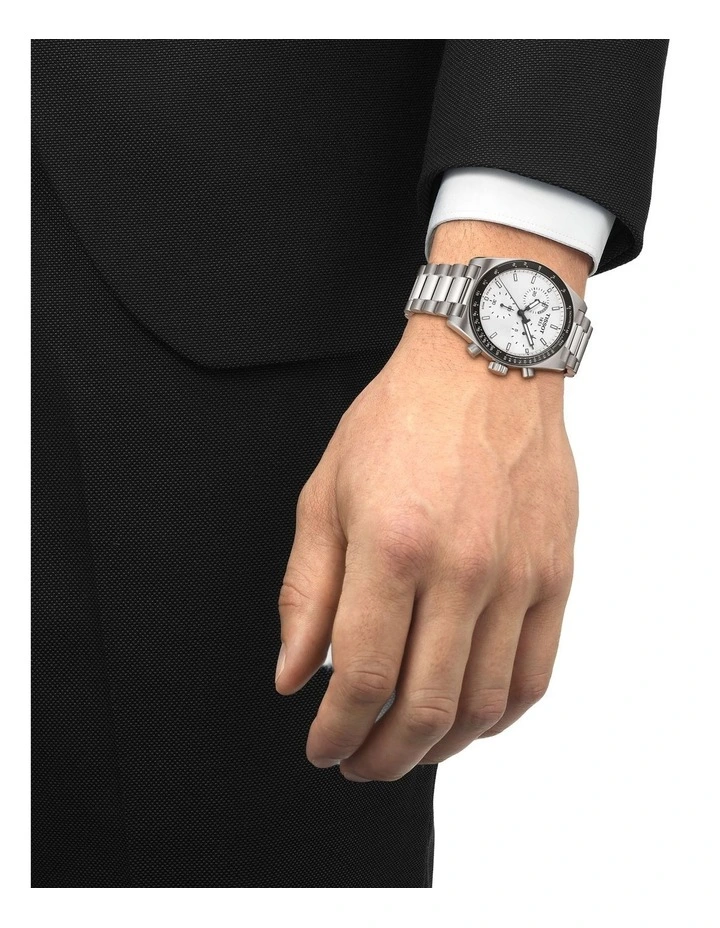 PR516 Quartz Chronograph Watch T1494171101100 in White image 2