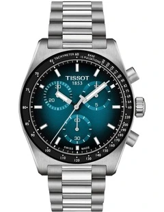PR516 Quartz Chronograph Watch T1494171104101 in Blue Black