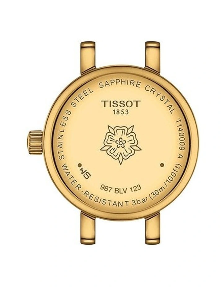 Lovely Round Watch T1400093637100 in Burgundy image 3