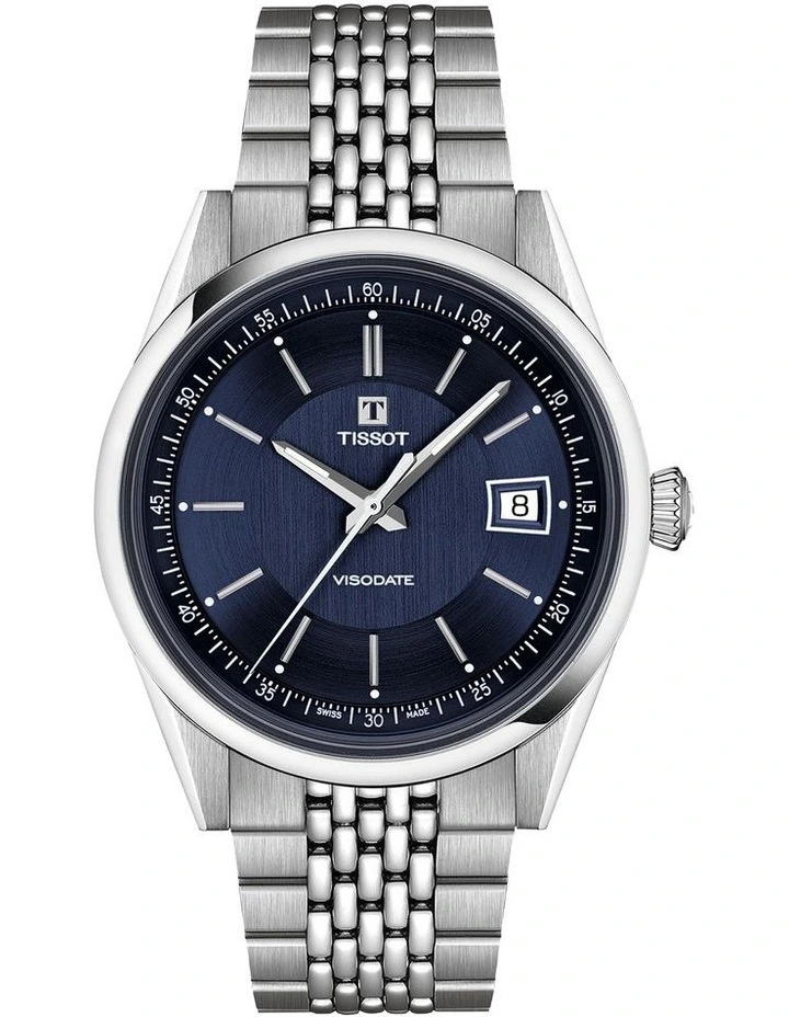 Visodate Watch T1574071104100 39mm in Blue image 1