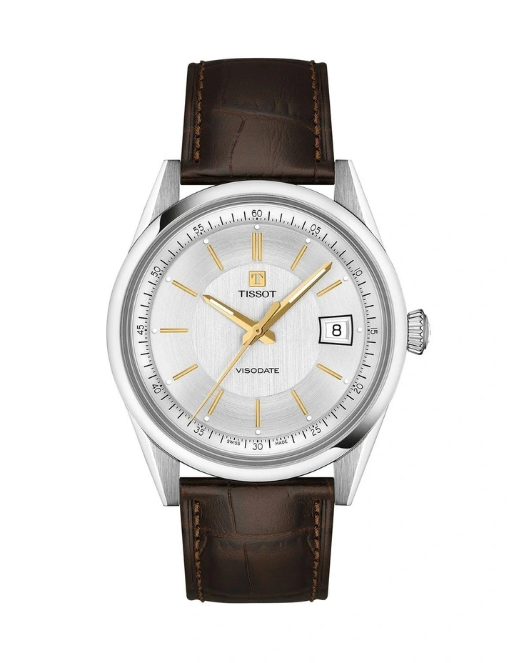 Visodate Watch T1574071603100 39mm in Silver image 1