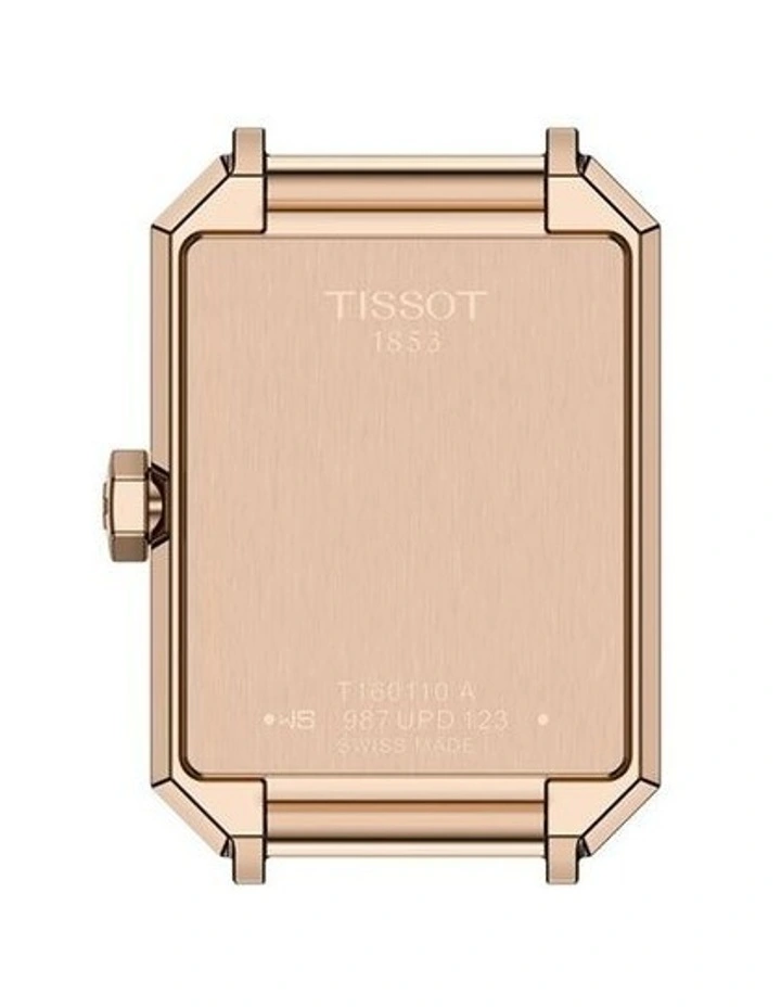 SRV Watch T1601103603300 in Silver/Brown Leather image 3