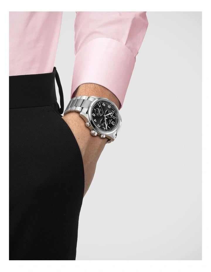 Chrono L 42mm Watch T1164171105200 in Black image 2