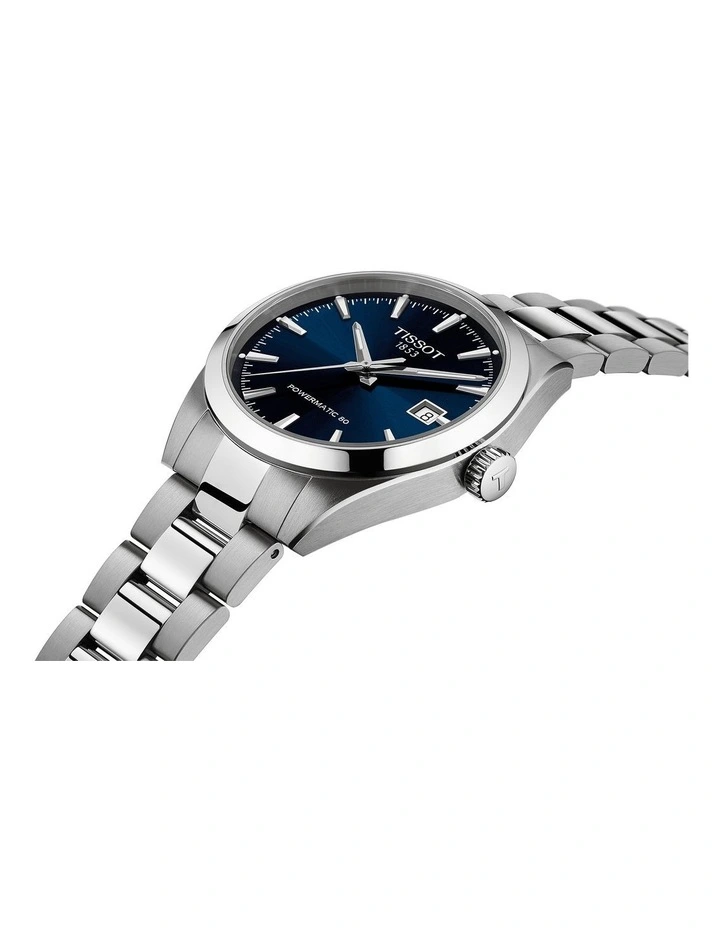 Gentleman Powermatic 80 38mm Watch T1658071104100 in Blue image 3