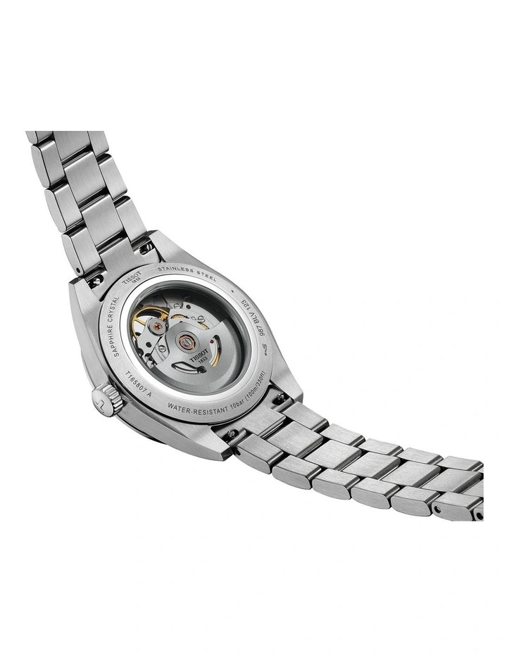 Gentleman Powermatic 80 38mm Watch T1658071104100 in Blue image 4