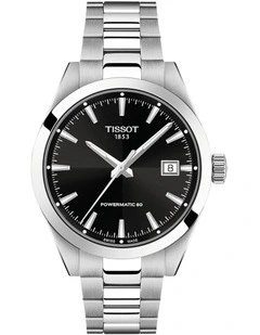 Gentleman Powermatic 80 38mm Watch T1658071105100 in Black