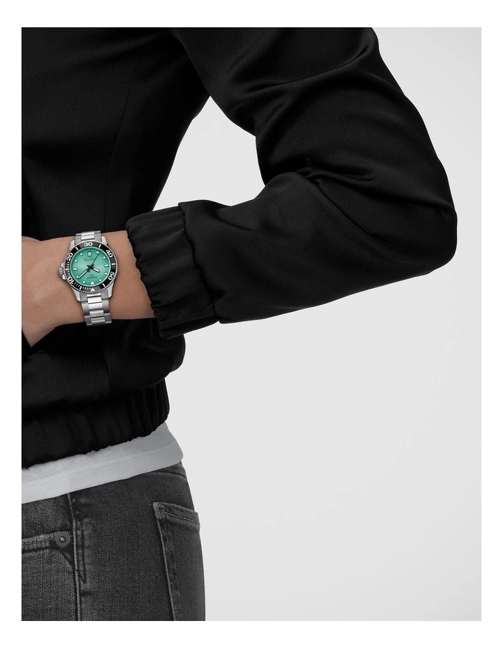 Seastar 1000 36mm Watch T1202101109100 in Turquoise image 2