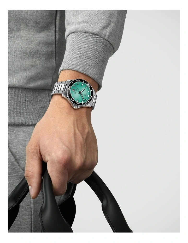 Seastar 1000 40mm Watch T1204101105100 in Black image 2