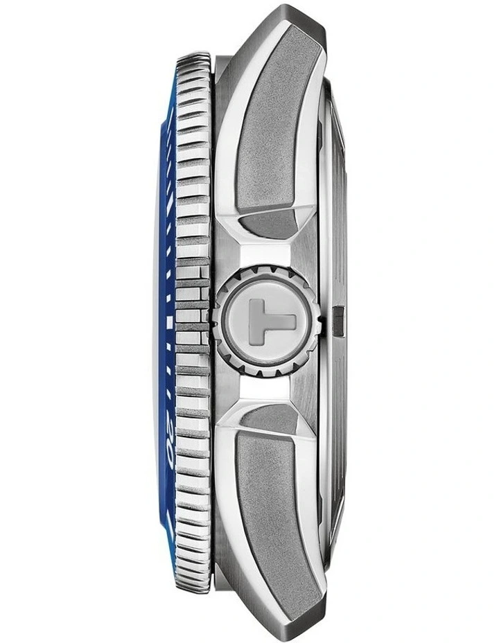 Seastar 2000 44mm Watch T1209071704100 in Blue image 4