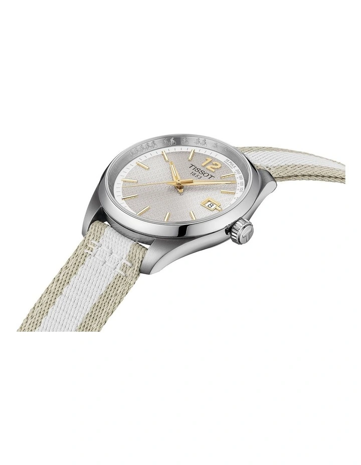 PR 100 Cycling 36mm Watch T1502101703700 in Grey image 3